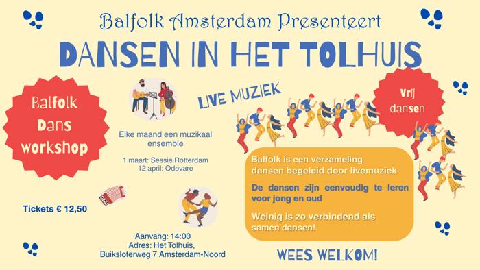Event: Dansen in het Tolhuis met Odevare banner